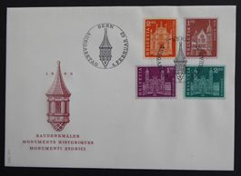 1963 - CH - Znr. 391-394 / Serie - FDC - ES - 04.02.1963