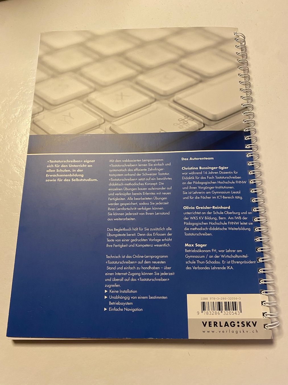 Libri: Tastaturschreiben Lernprogramm, Begleitbuch – Usato da Lausen venduto da Pesche31 1