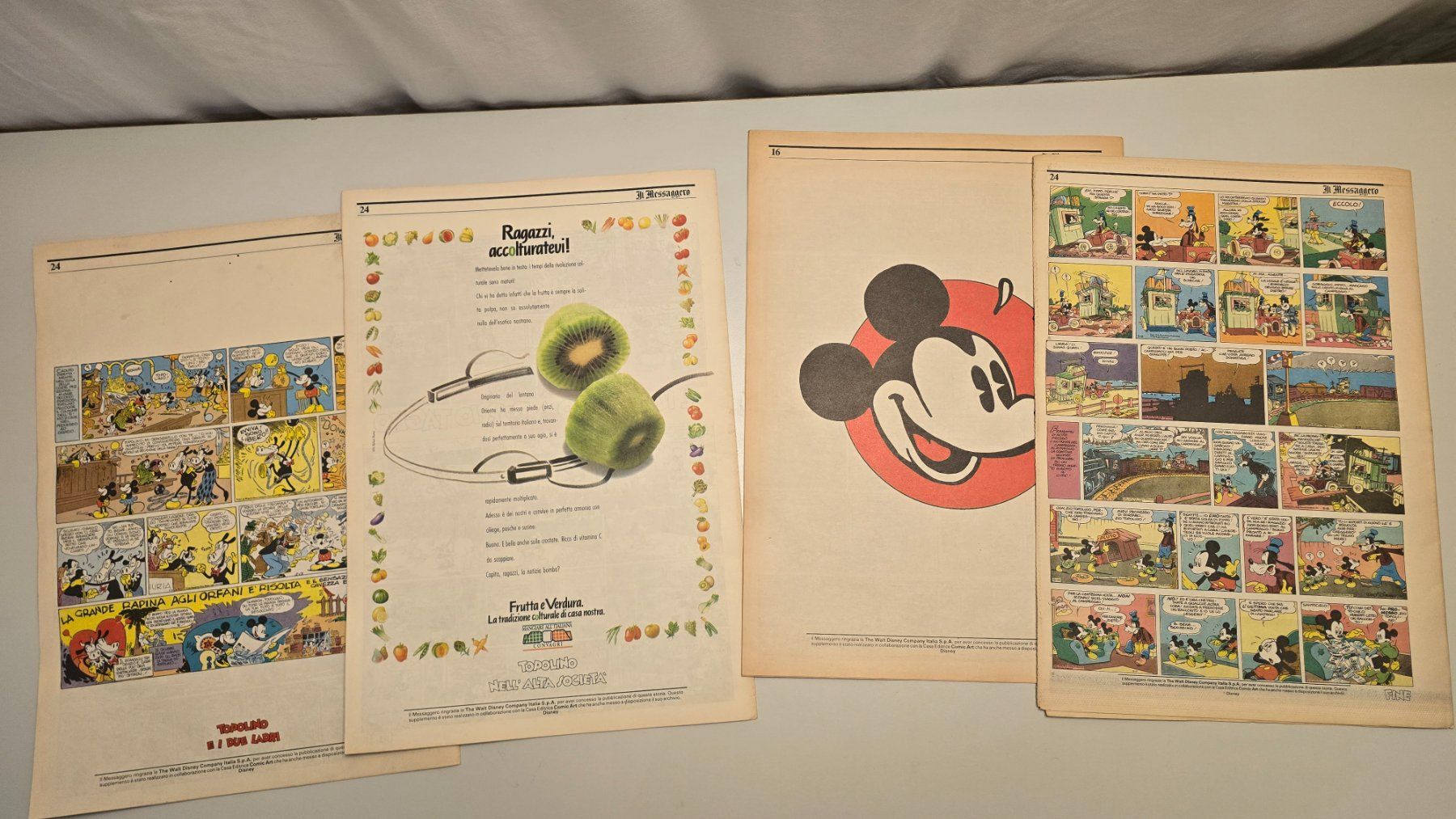 Comics: Comis Fumetti Topolino Mickey Mouse – Gebraucht aus Zürich von Bobesfee 6