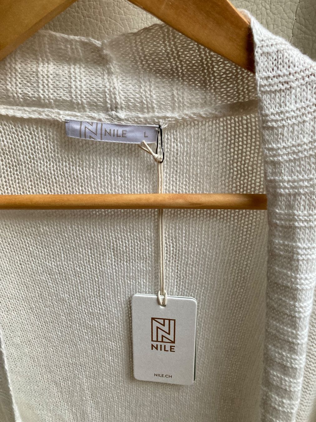 Nile Giacche: Nile Strickjacke Leinen / Baumwolle Mischung Gr.L – Nuovo e nell'imballaggio originale da Unterägeri venduto da Jutka_04 3
