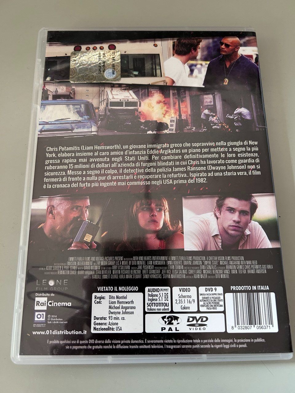 Tutti i DVDs: DVD Empire State – Usato da Giubiasco venduto da LorisVale 1