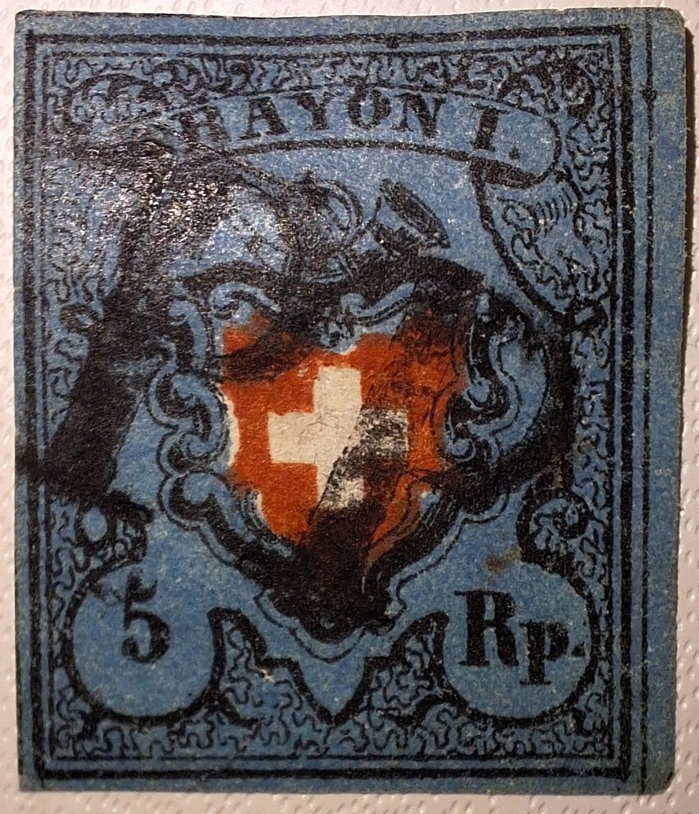 Tutti i francobolli: Rayon 15II.e mit Gross Attest Typ 32 A3 - U – Usato da Balgach venduto da SIMEON27