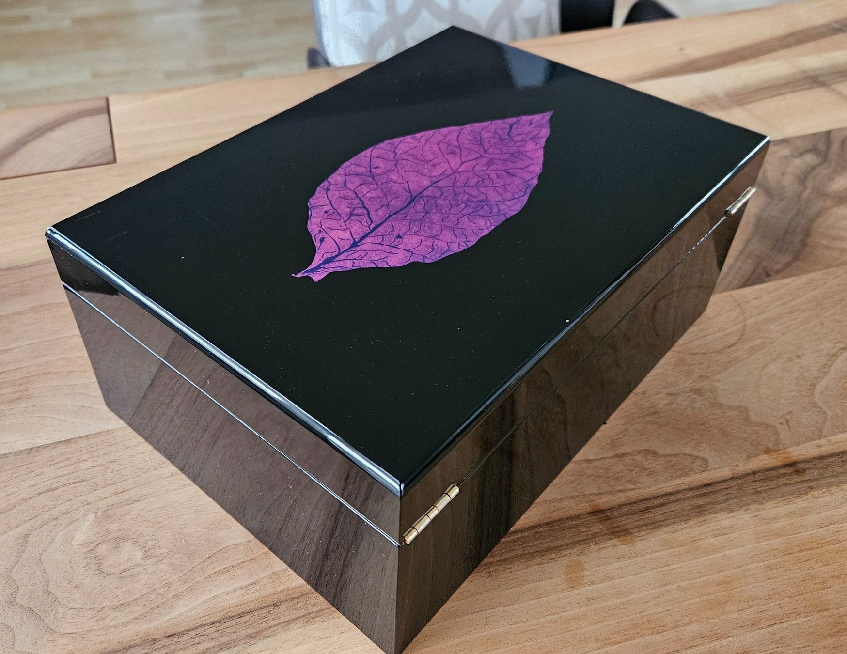 Humidore: Kleiner Humidor schwarz glanz – Gebraucht aus Oftringen von Dinu10 3