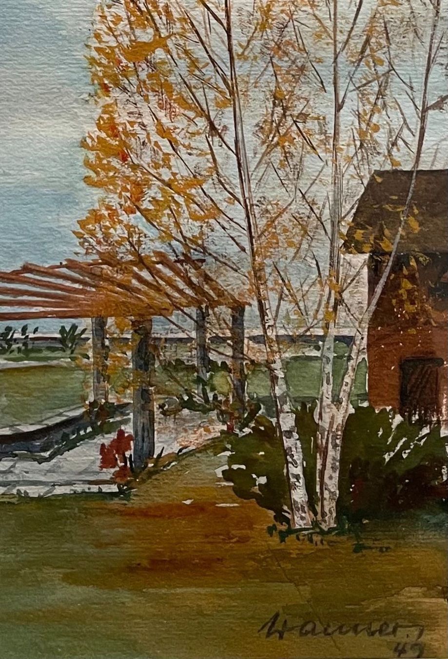 Dipinti: Wanner Henry (1903-1986) – Usato da Grosshöchstetten venduto da Perle1951 2