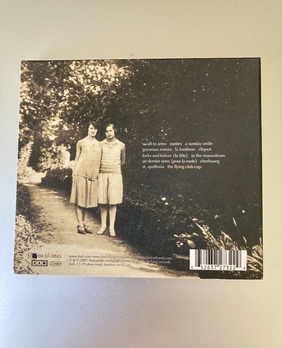 CD: Beirut - The Flying Club Cup – Usato da Neuchâtel venduto da Rougesky 1