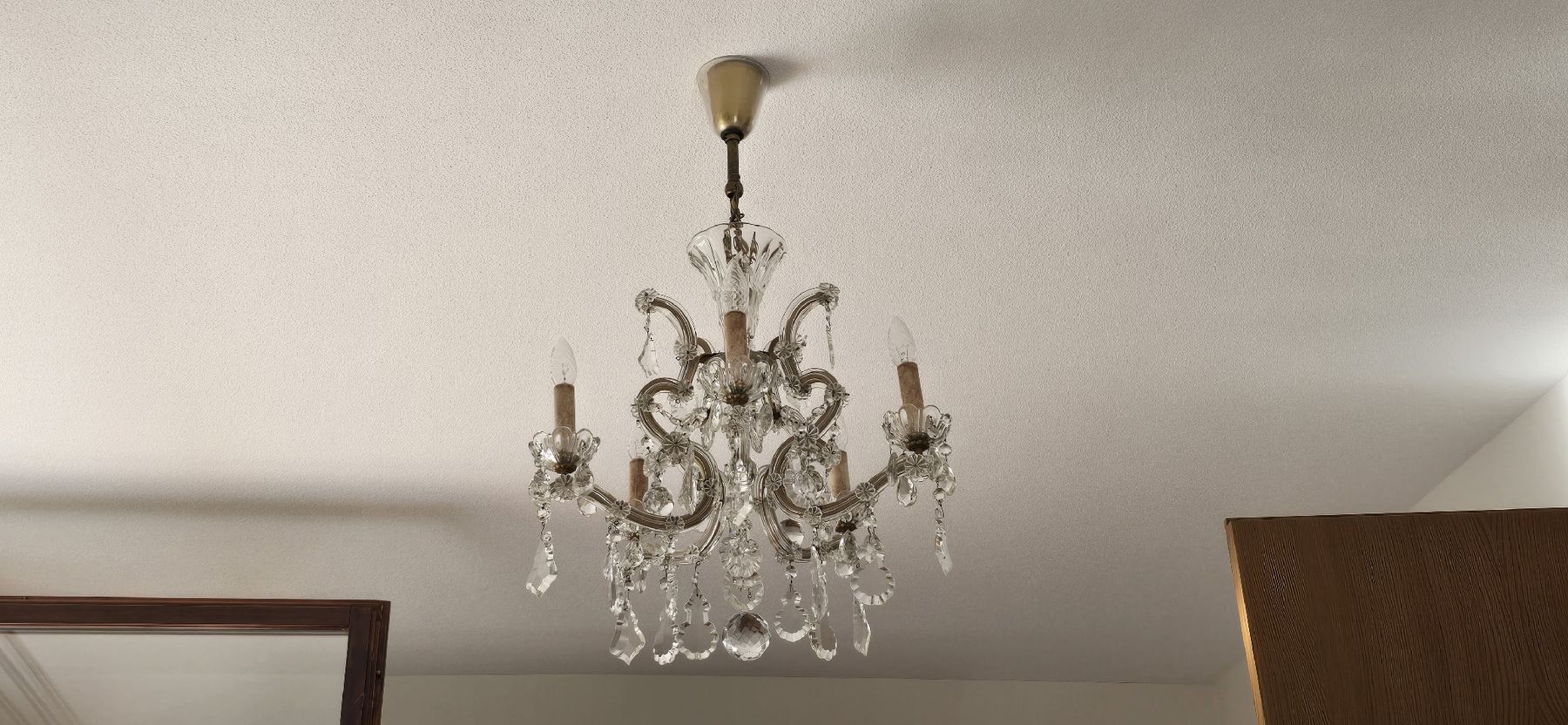 Lampadari & plafoniere: Wunderschöner Kristall Lüster, Kronleuchter Deckenlampe – Usato da Zürich venduto da Nadon79