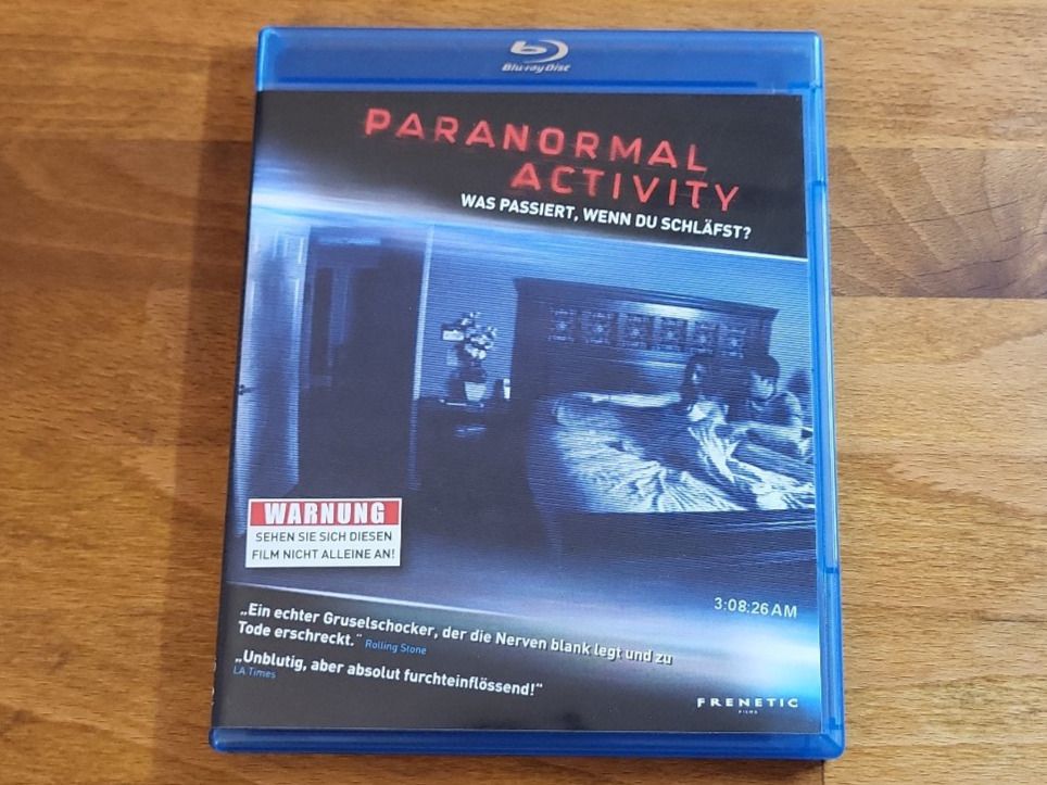 Alle DVDs: Paranormal Activity (2007) Bluray – Gebraucht aus Pfungen von Whitie