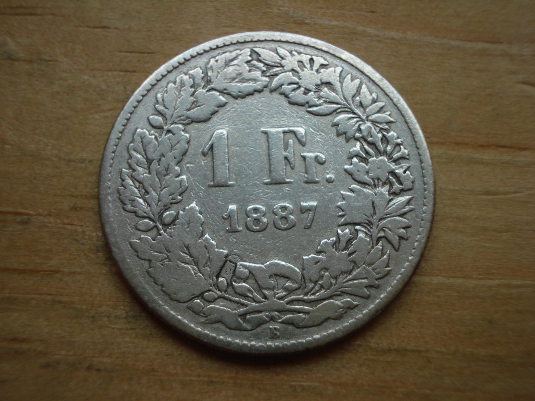 Tutti le monete: (H5) 1 Franken 1887 – Usato da Erlach venduto da Net-Coins