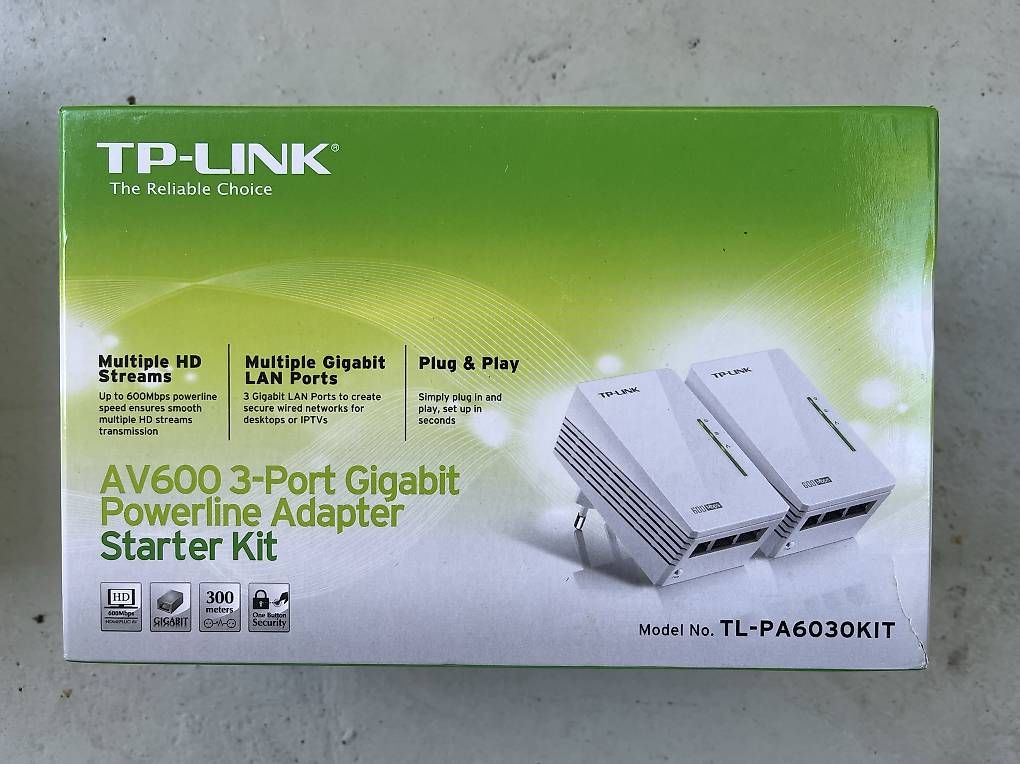 TP-Link Unità & Adattatore: TP-LINK AV600 Powerline Adapter – Usato da Zürich venduto da gegenmittel
