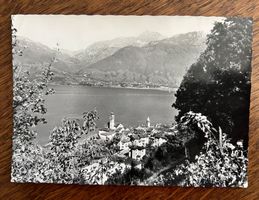 Postkarte Vira Cambarogno mit Lago Maggiore
