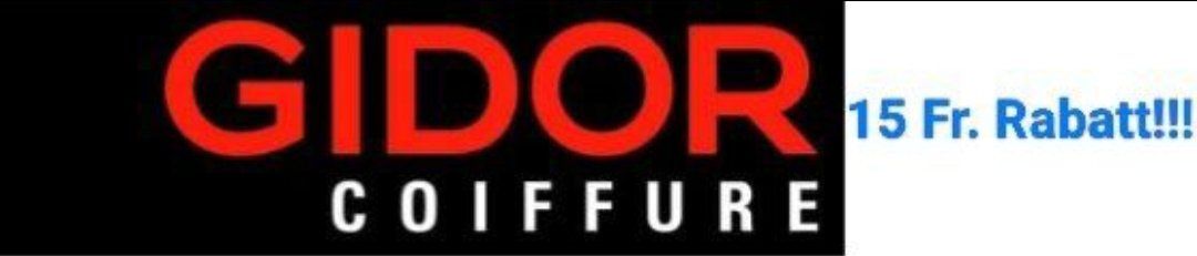 Gidor Coiffure Buoni: Gidor: Fr. 15.- Rabatt | Coiffeur – Nuovo e nell'imballaggio originale da Köniz venduto da Gamecollect