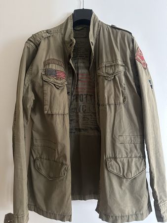 Schott NYC Vintage Jacke, Top Zustand, Grösse M, Olive!