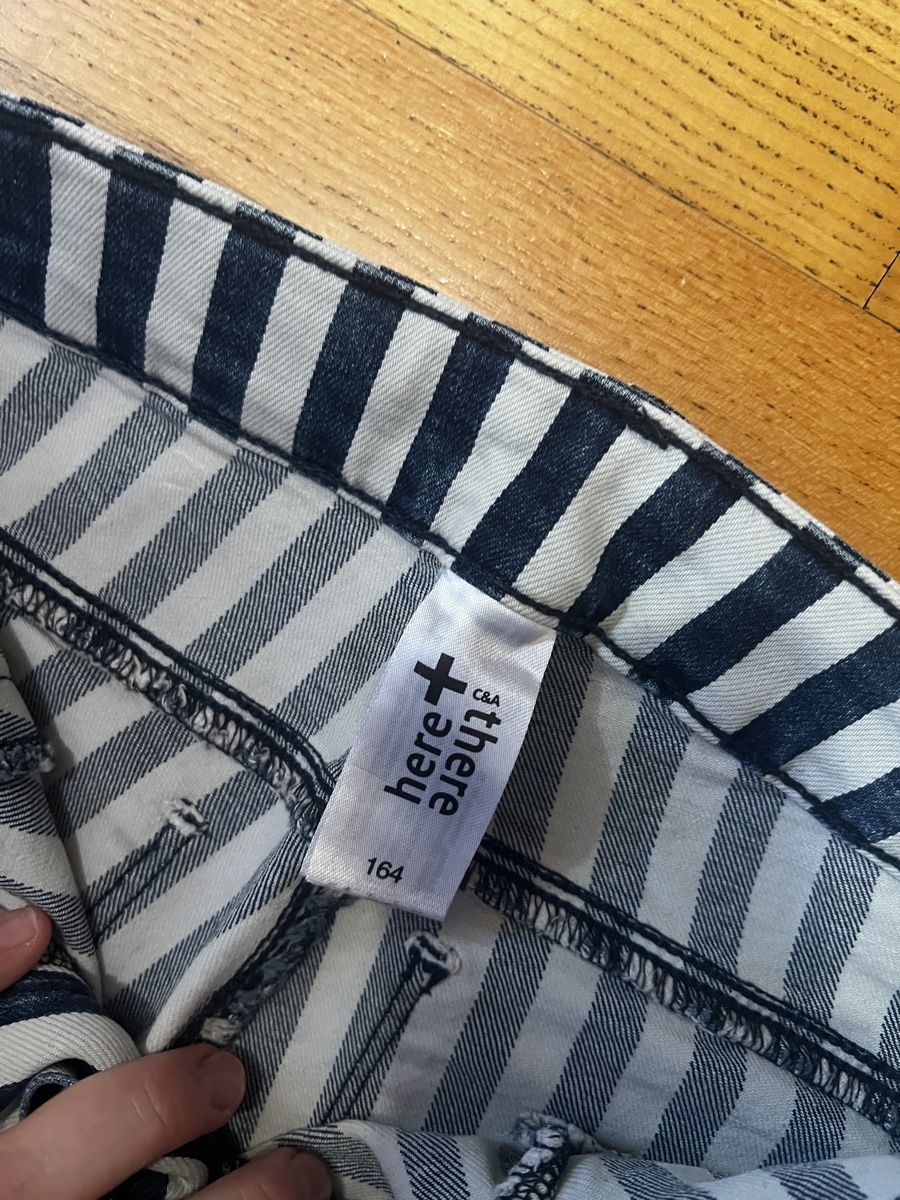 C&A Pantaloni: Gestreifte Jeans, Grösse 164 C&A – Usato da Bern venduto da fla_yj25 3