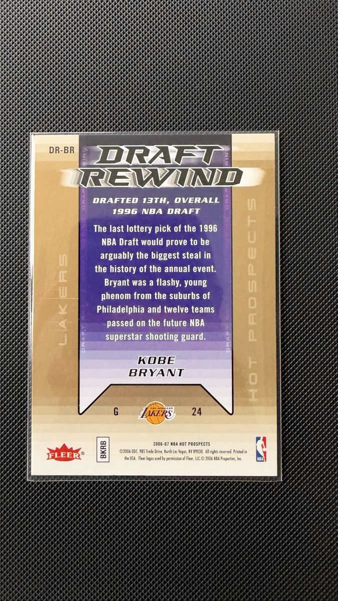 Nba Carte collezionabili: Kobe Bryant Hot Prospects Draft Rewind – Usato da Affoltern am Albis venduto da mr_choppa 1