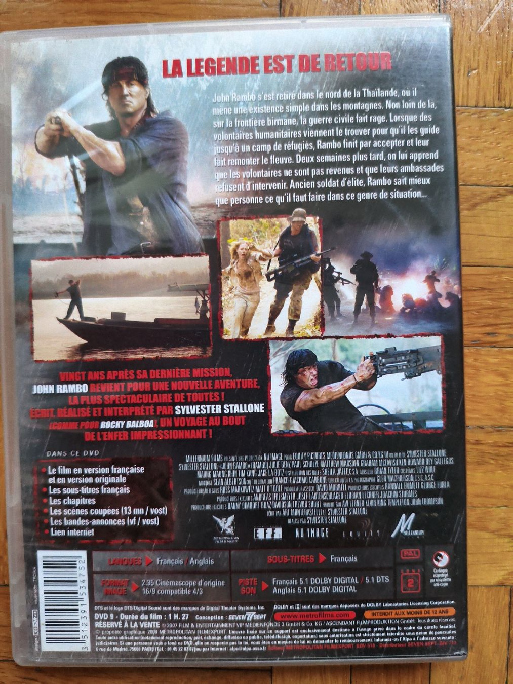 Tous les DVDs: Jon Rambo – D'occasion à Renens VD par kollar7 1