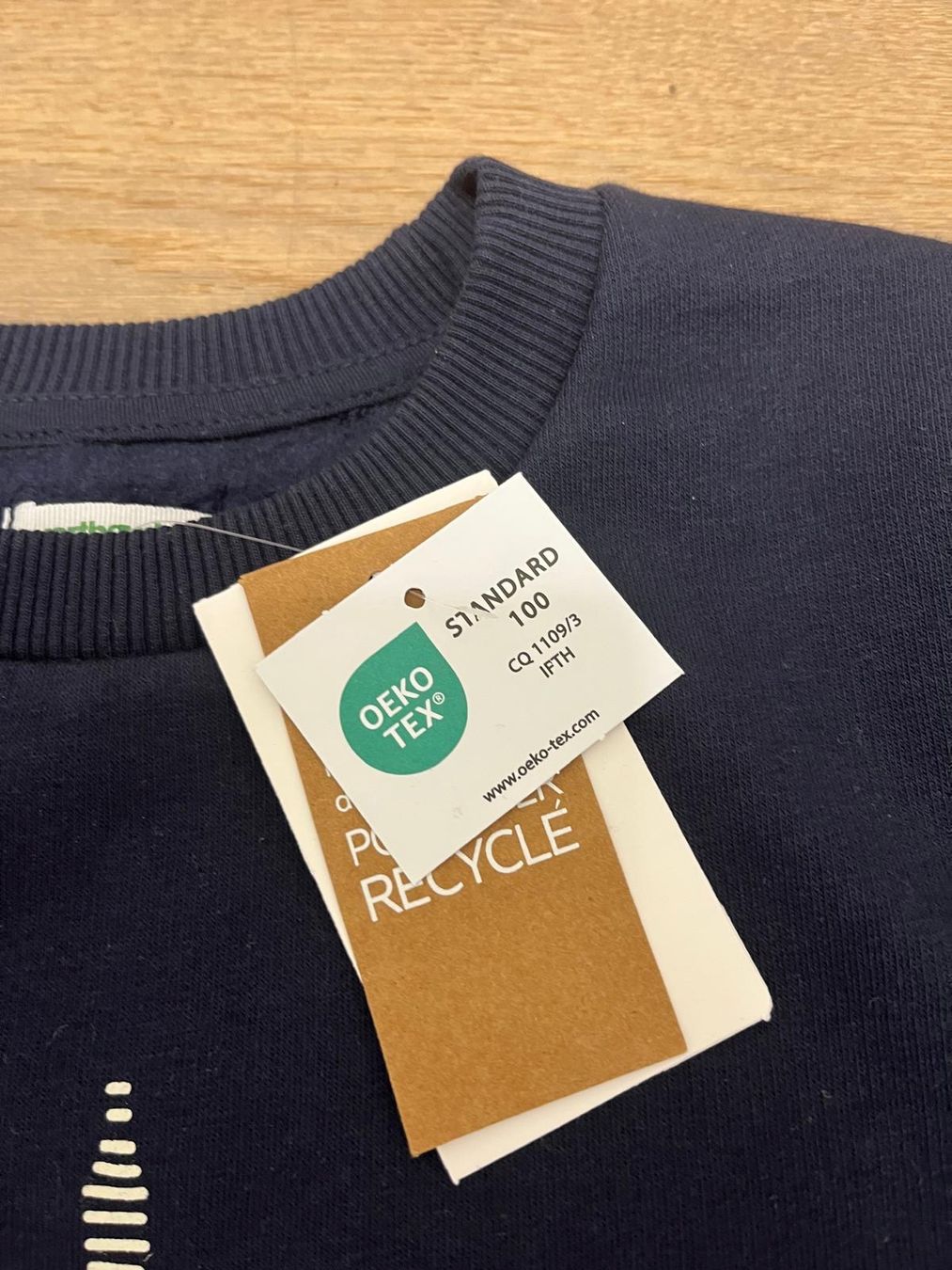 Vertbaudet Vestiti & Gonne: Mädchen Sweatkleid BASIC in Marineblau Vertbaudet Gr. 152 – Nuovo e nell'imballaggio originale da Esslingen venduto da Verkauf-2025 5