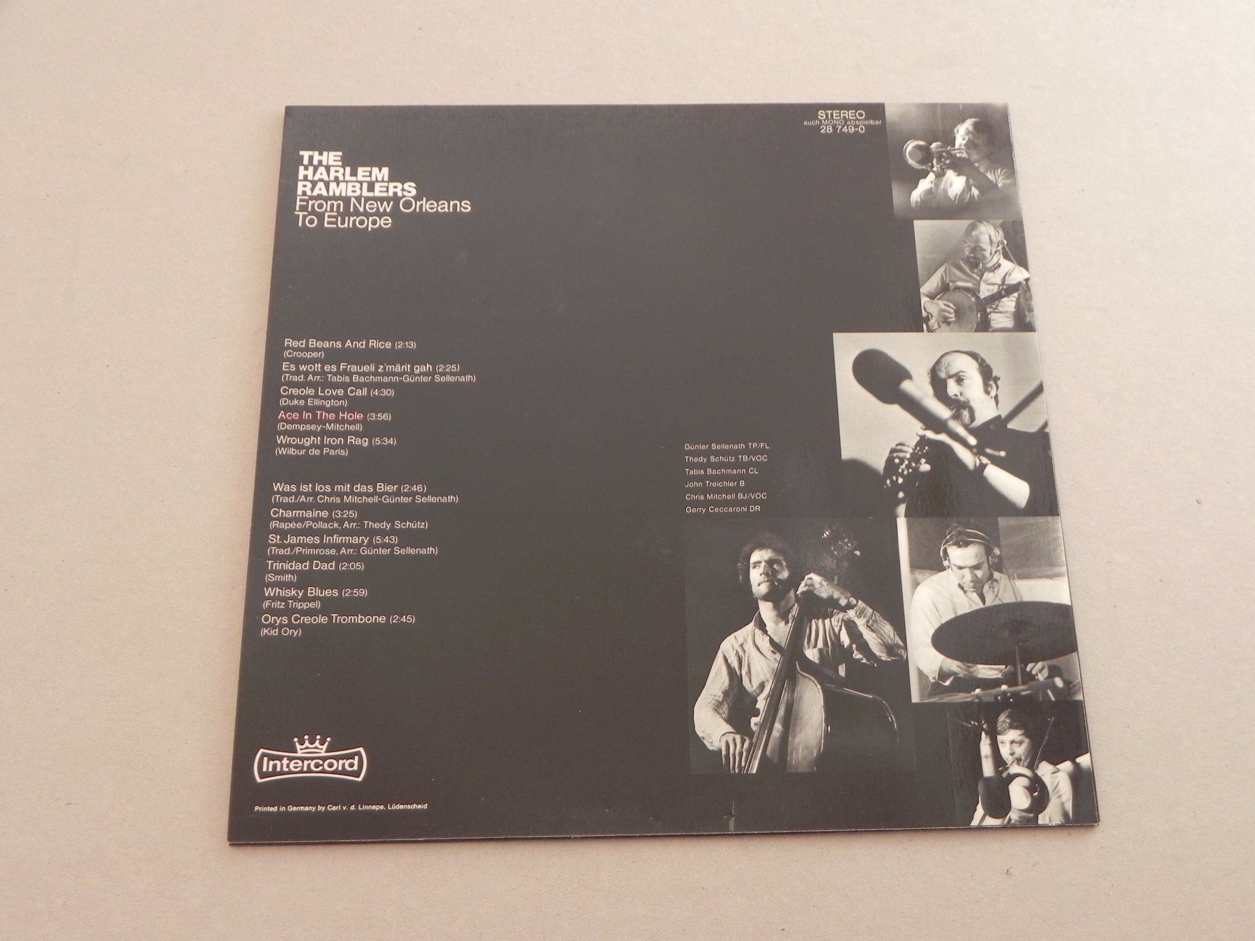 Schallplatten: LP CH Jazz Harlem Ramblers Autogramm – Gebraucht aus Siebnen von krimsie 1