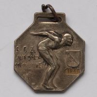 Medaille Sport S. C. Z. Jugendschwimmen 1941 ZH