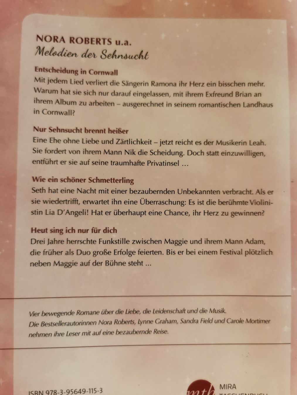 Libri: Nora Roberts, Melodien der Sehnsucht – Usato da Kölliken venduto da mar5742 1