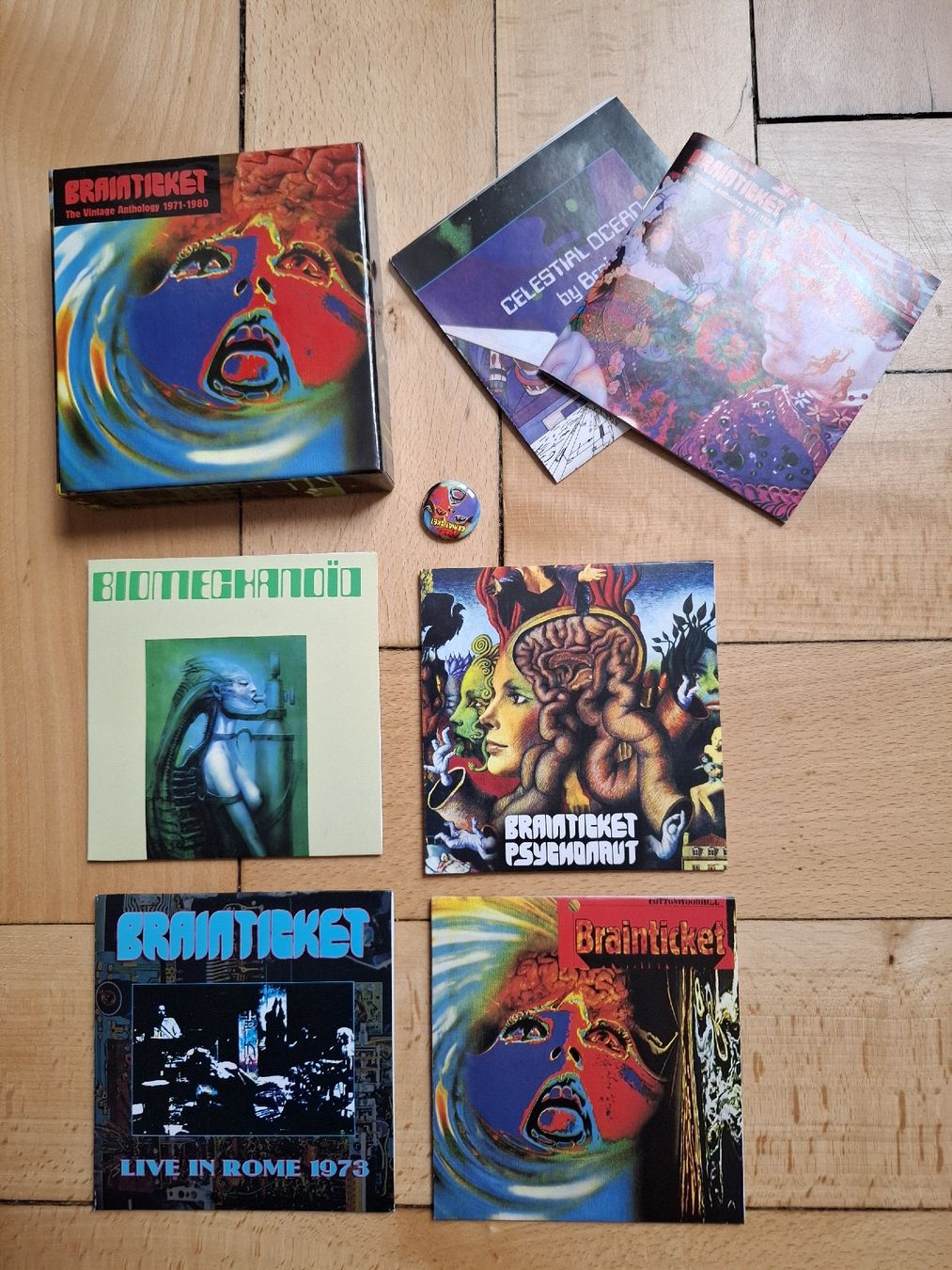 CD: Coffret 4CD Brainticket / Anthology 1971 -1980 – Usato da Crémines venduto da Carambaaa