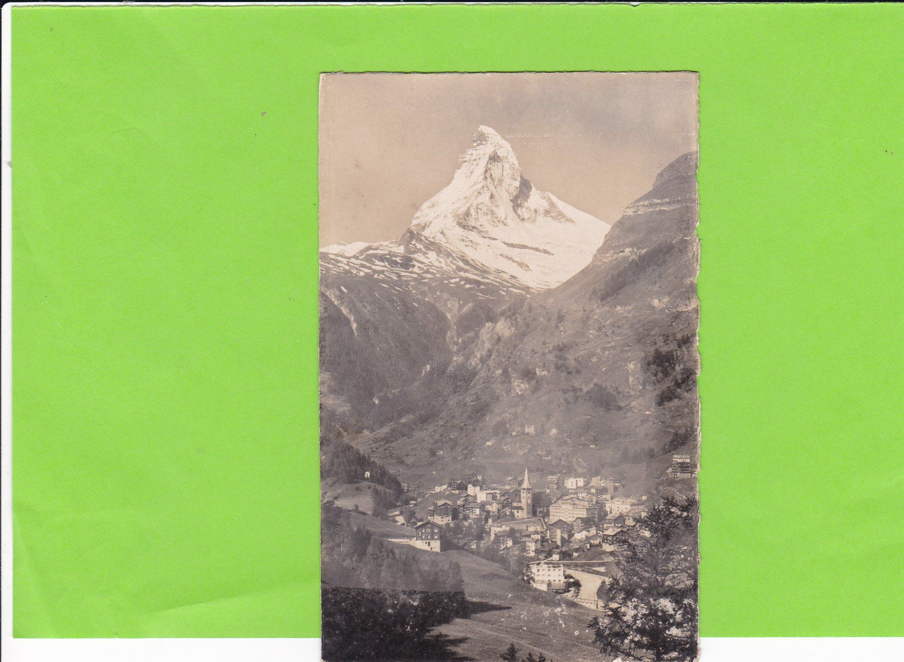Cartoline postali: Zermatt und Matterhorn – Usato da St. Peterzell venduto da neckertal