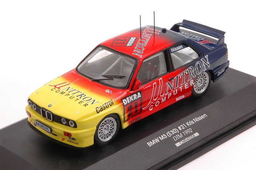BMW Modellini d'auto: BMW M3 (E30) (DTM 1992) – Nuovo e nell'imballaggio originale da Flawil venduto da Imperiosud 1