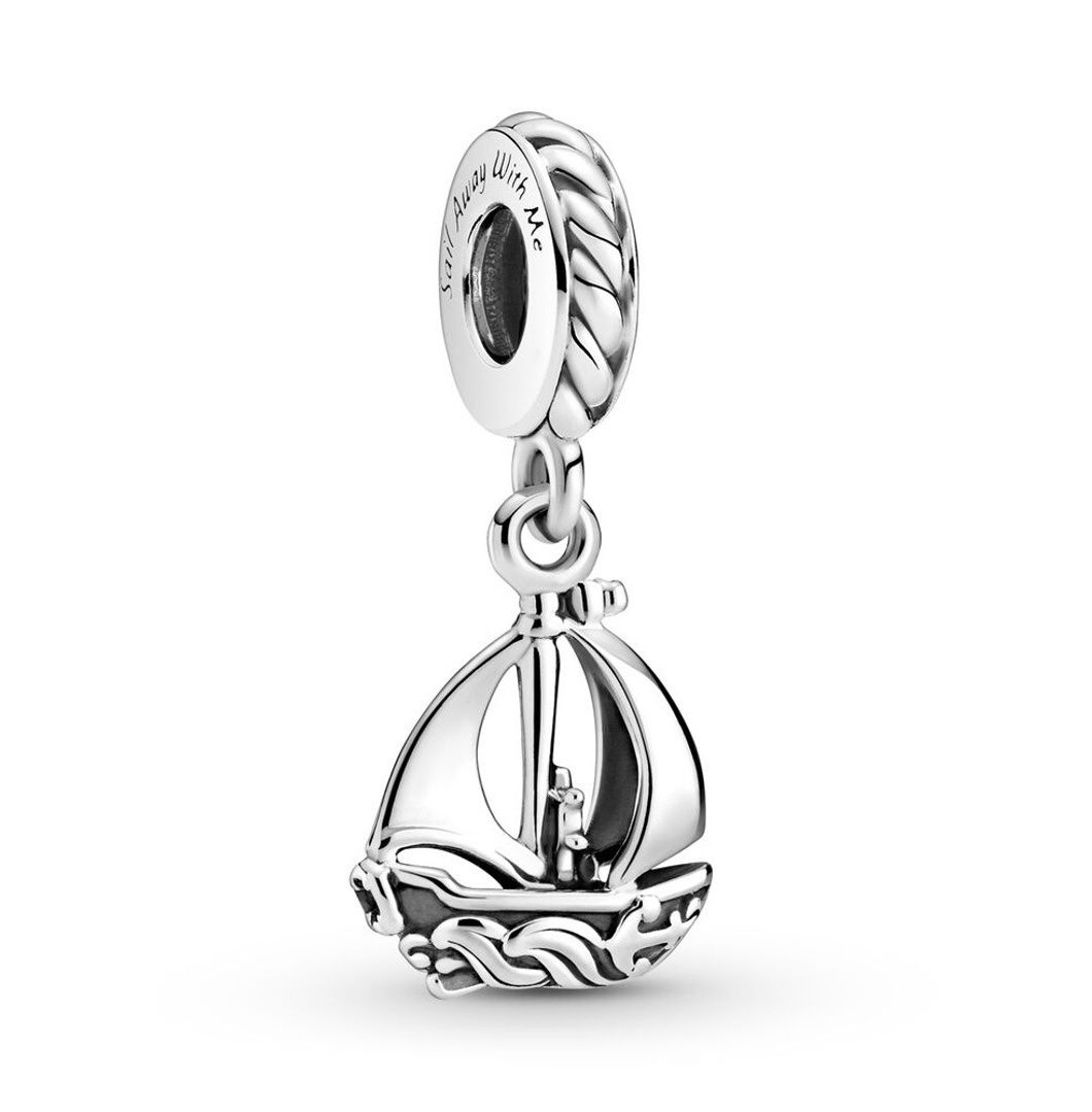 Pandora Ciondoli: Original Pandora Charm Bead Anhänger Segelbot – Nuovo e nell'imballaggio originale da Rüfenacht BE venduto da Milena_1 5
