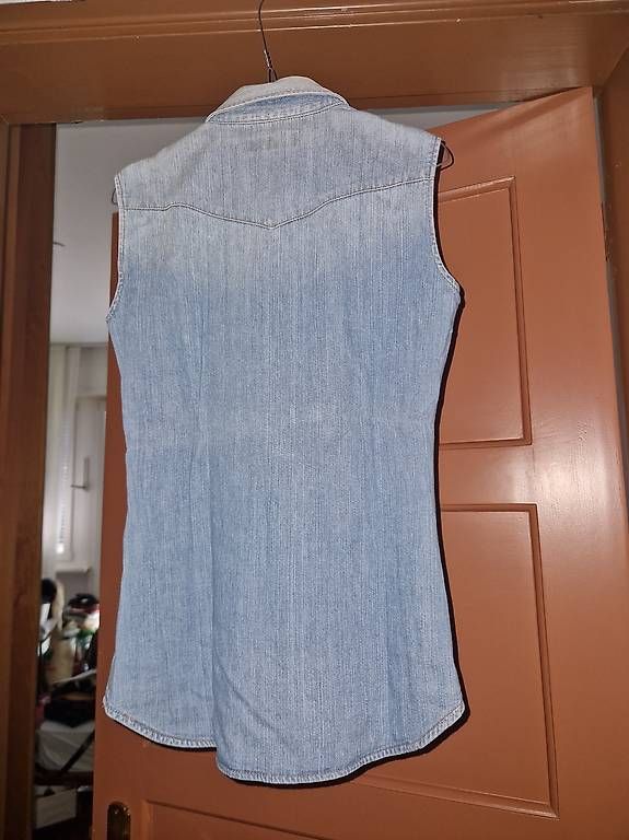 Camicette: Camicia smanicata jeans – Usato da Bellinzona venduto da ali_j8kj 1