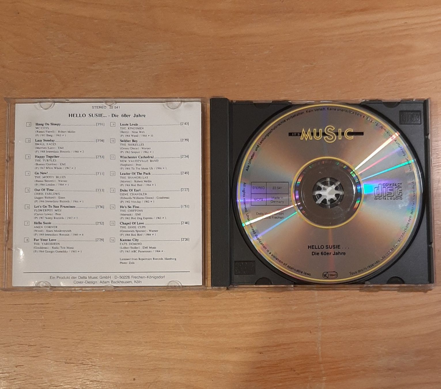CDs: Hallo Susie - Die 60er Jahre, CD Pop Compilation Sampler – Gebraucht aus Schönenberg TG von breiti12 2
