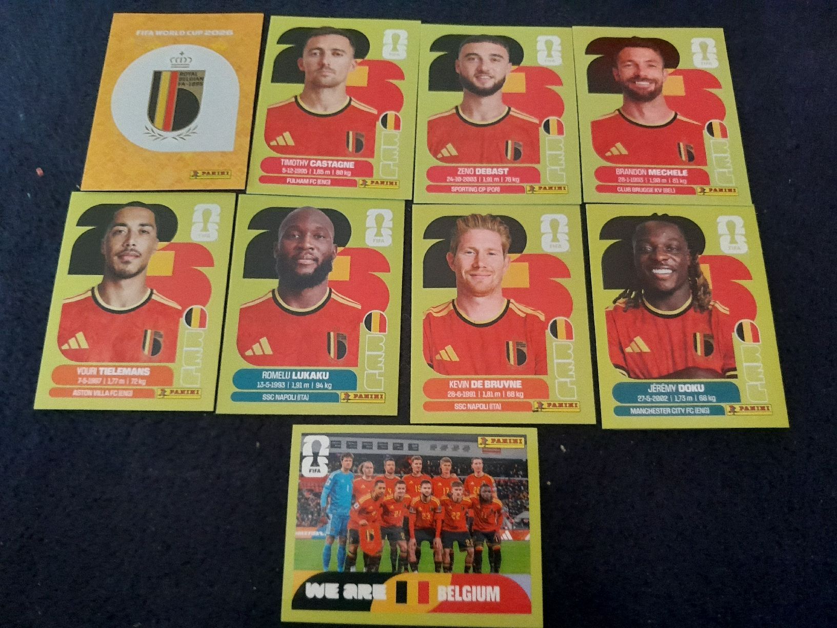 Panini Sammelbilder & Trading cards: panini 2026 BEL 9st. – Neu (gemäss Beschreibung) aus oekingen von beauty1964