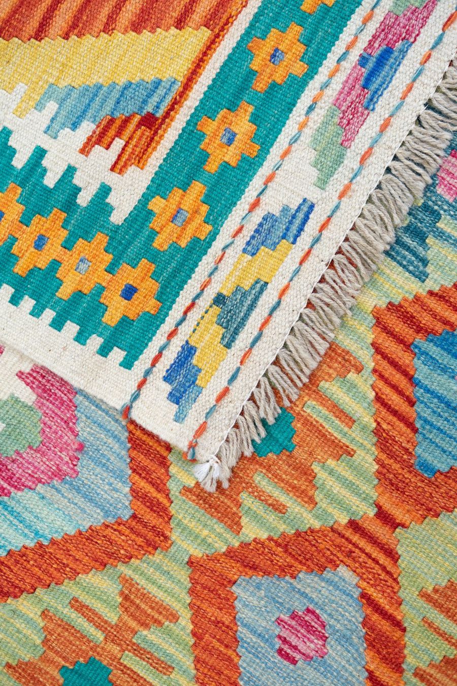 Kelim Tappeti: 200x152cm Afghan Kelim Handgemacht – Nuovo e nell'imballaggio originale da Luzern venduto da Hera.Kollektiv 5