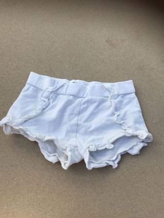 Mädchen Shorts weiss 98/104
