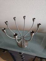 Kerzenständer Metall 8 Arme rund guter Zustand