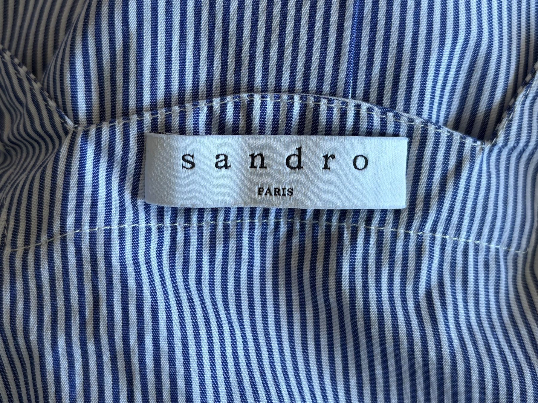 Sandro Tops: SANDRO PARIS gestreiftes Top Gr. 2 – Gebraucht aus Zürich von missmodernage 5