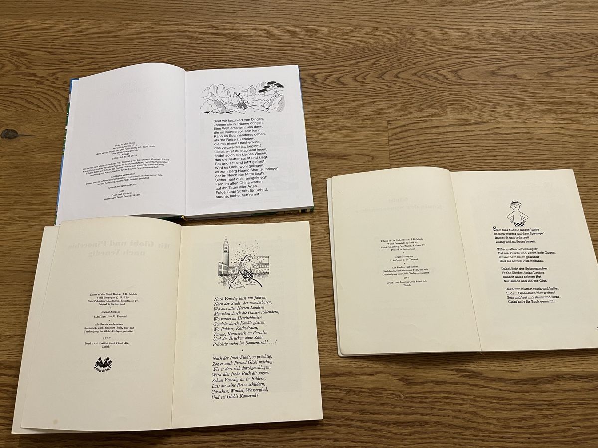 Libri: Globi Bücher 1. Auflagen – Usato da Schenkon venduto da Ecosmo 2