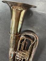 vintage Tuba, 3 Drehventile, revidiert gereinigt, B, kompakt