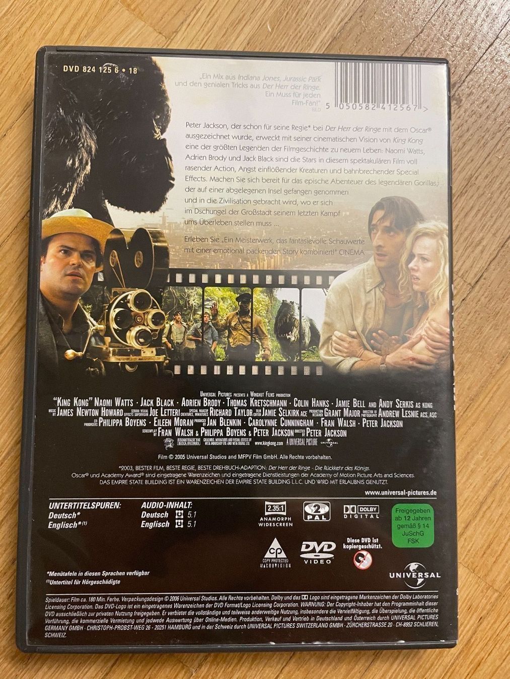 Tutti i DVDs: Verkaufe King Kong DVD – Nuovo (secondo la descrizione) da Zürich venduto da 81er 1