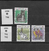 790 à 792 1er jour vollstempel