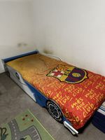 Rennauto Kinderbett Komplett Set
