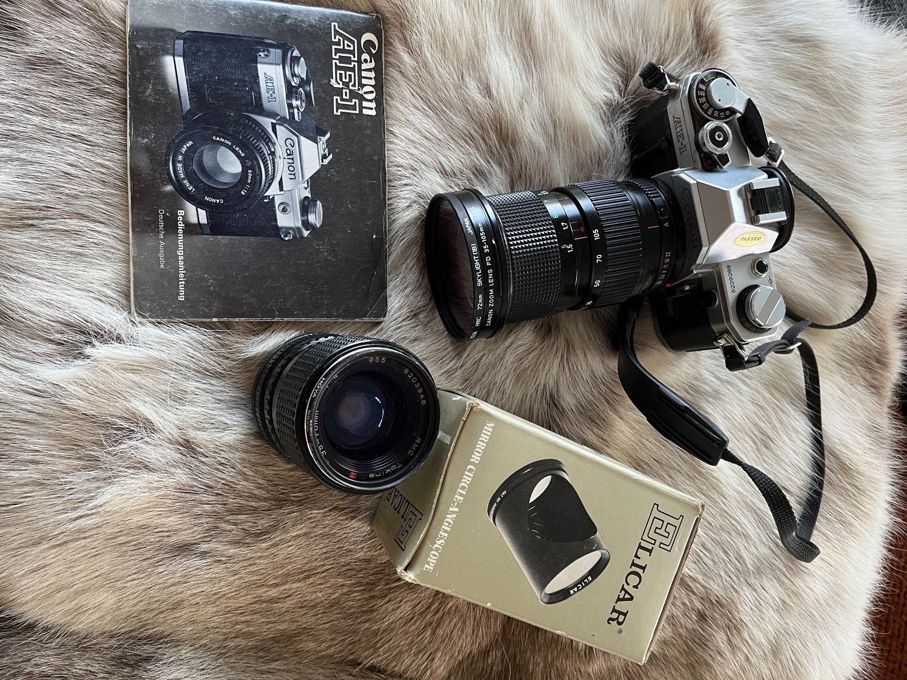 Canon Fotocamera: CANON AE 1 mit diversem Zubehör – Usato da Willisau venduto da Momatt