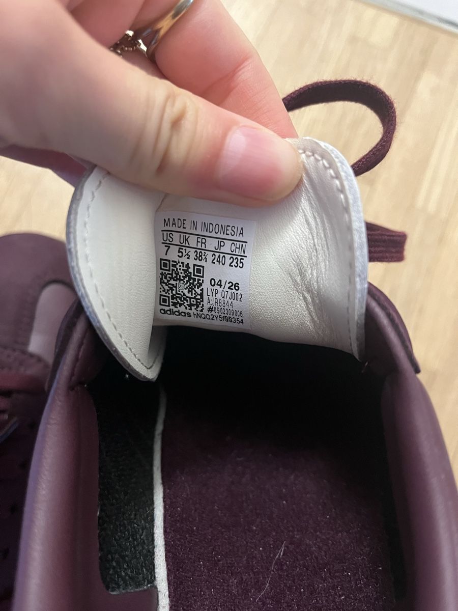 Adidas Damenschuhe: Samba bordeaux – Neu (gemäss Beschreibung) aus Biel/Bienne von tam_ysd9 1