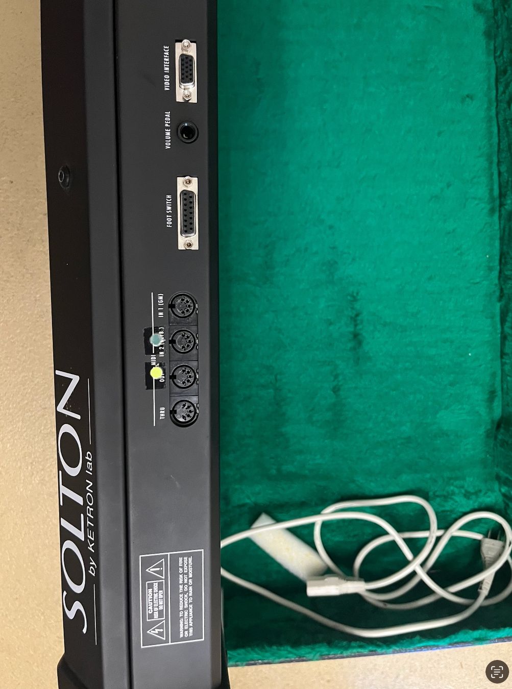 Solton Musikinstrumente: Solton MS50 by Ketron + flight-case – Gebraucht aus Aegerten von con_cf28 3