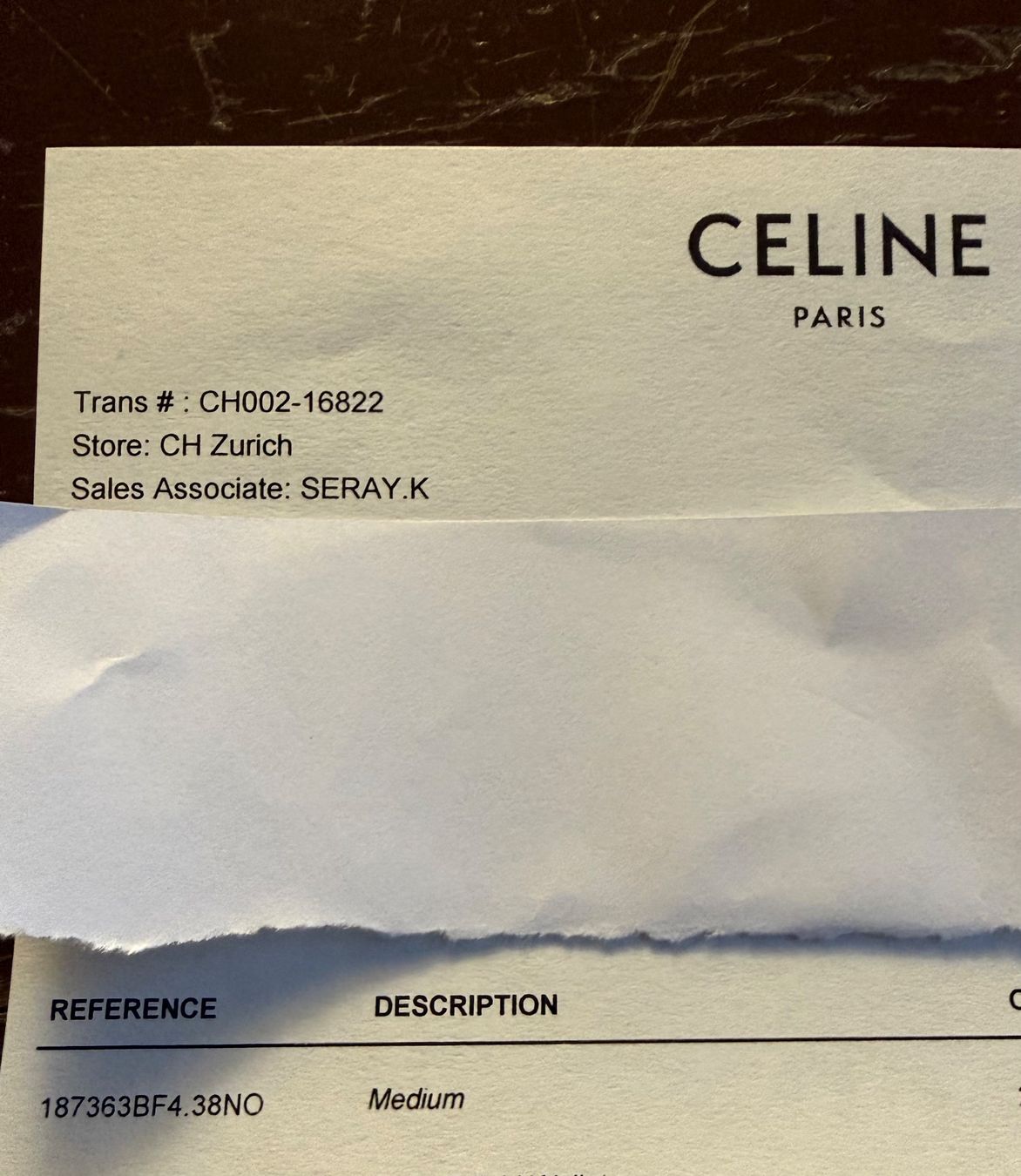 Celine Taschen: Celine Triomphe Bag Medium – Gebraucht aus Luzern von Mamutpe 4