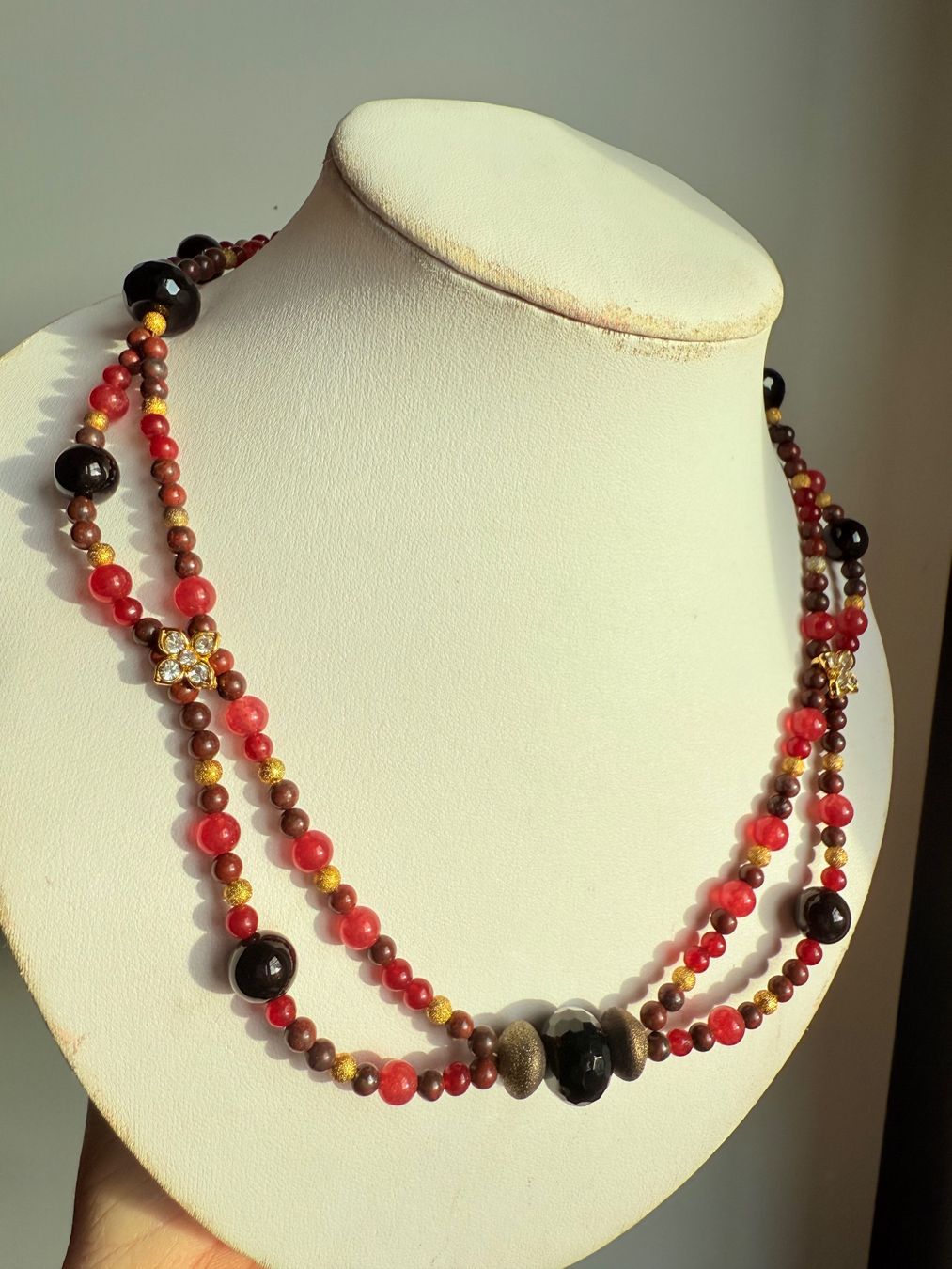 Ketten: Unikat - Jaspis, Jade, Onyx SET - NEU – Neu (gemäss Beschreibung) aus Basel von Chili007 4