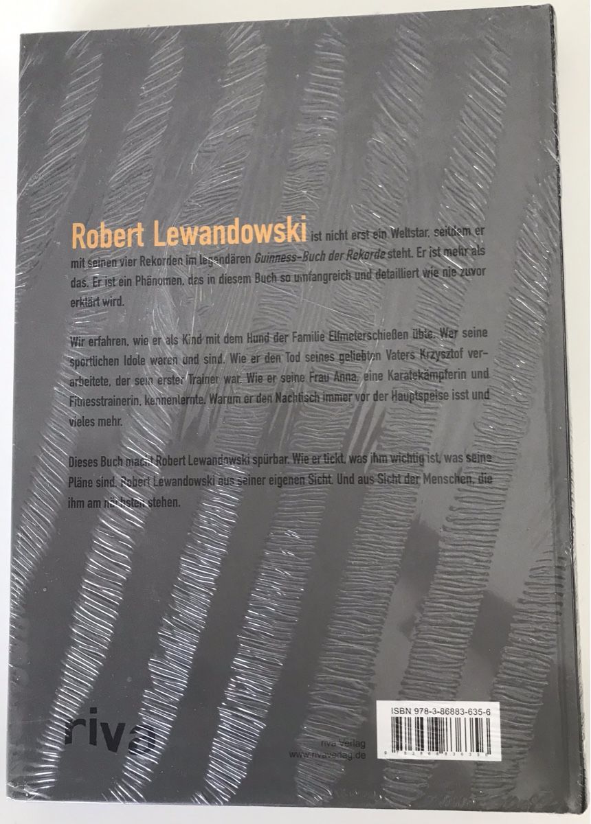 Libri: MEINE WAHRE GESCHICHTE Robert Lewandowski – Nuovo e nell'imballaggio originale da Sirnach venduto da Famisa 1