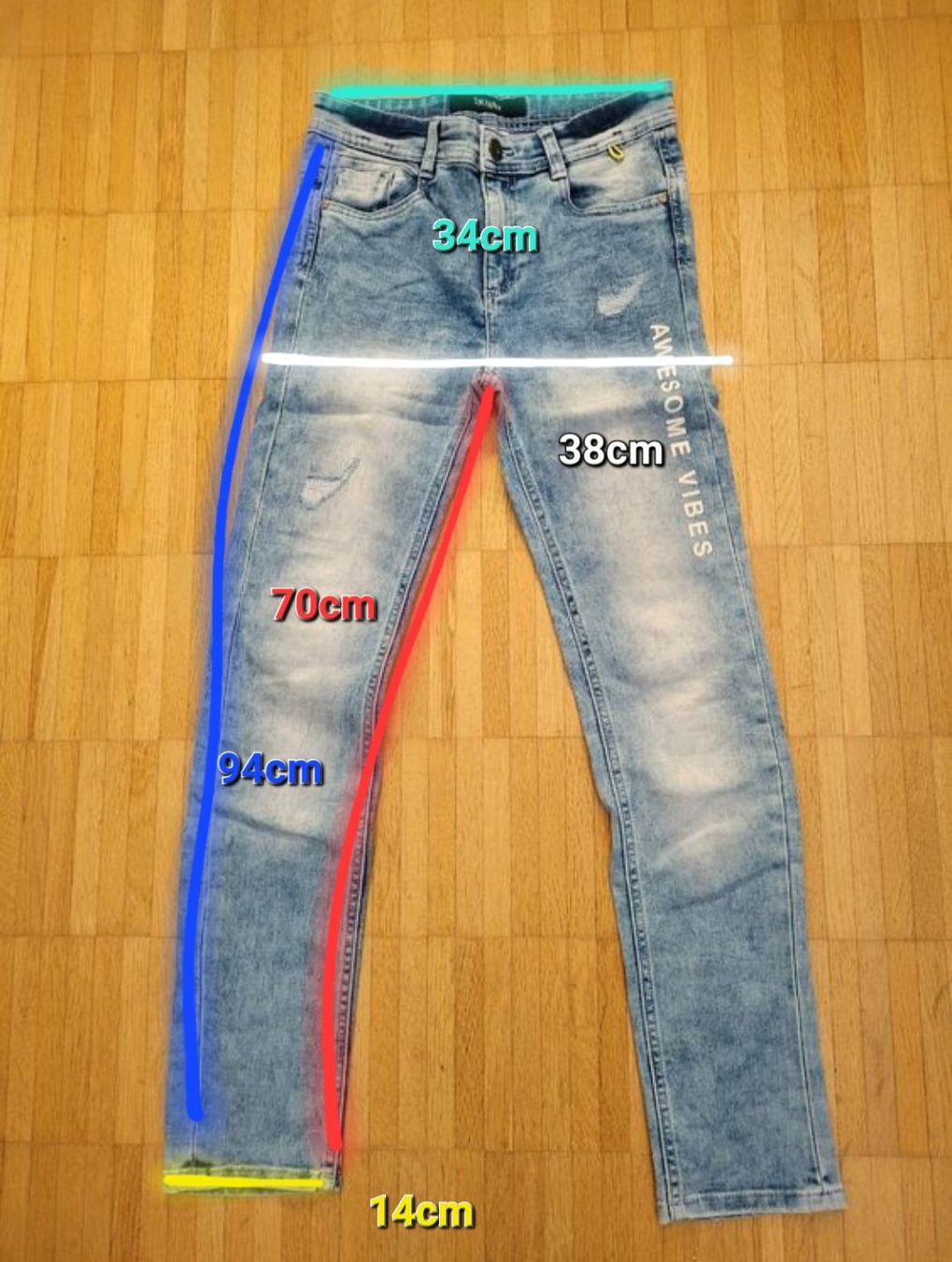 Pantaloni: 4. Jean garçon Tape à l'Oeil – Usato da Villars-sur-Glâne venduto da m66_dch5 1