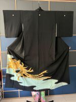Vintage-Kimono, direkt aus Japan (Phönix gold)
