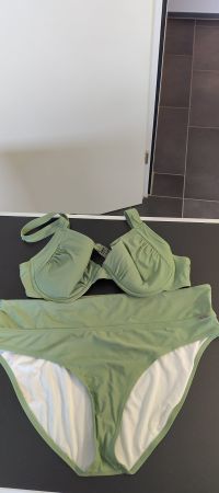 EXTEND Bikini Set Hellgrün High-Waist Gr. 46 / 46C