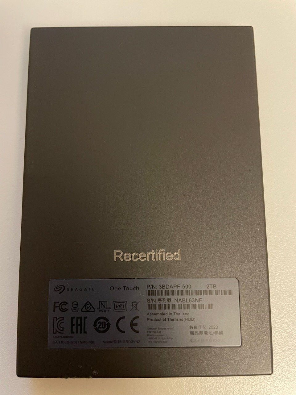Seagate Disques durs: Seagate OneTouch 2TB USB HDD – D'occasion à Perly par dom_mrf5 1