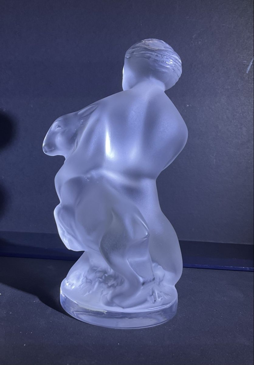 Lalique Figuren: VINTAGE LALIQUE FIGUR MIT HASE – Neu (gemäss Beschreibung) aus Adlikon b.Regensdorf von Crystaldragon09 4